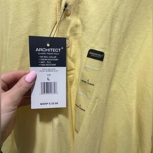 Yellow Polo *NEW WITH TAGS*